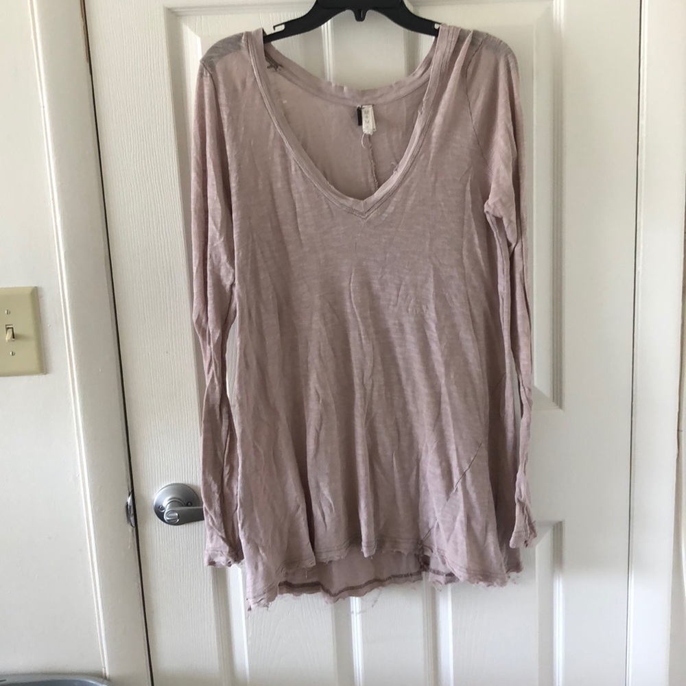 Light pink top